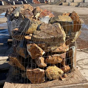 New! Copper Boulders.  Sold by the basket and by the pound.