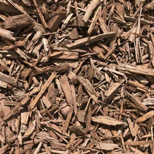 Brown Chip / Mulch - Sold by the yard or bag.