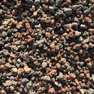 Rainbow Lava 3/4" - Sold by the yard or bag.