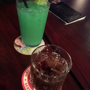 Jack+code &amp; fruit drink