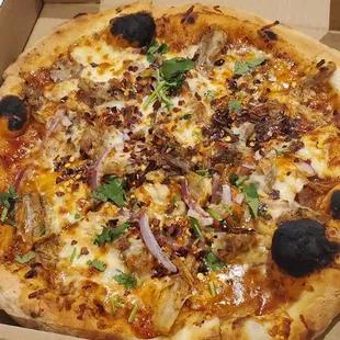 Bbq chicken pizza