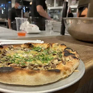 The Truffled Mushroom Pizza