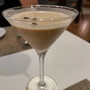 Non alcoholic espresso martini