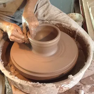 Hand made pottery and classes