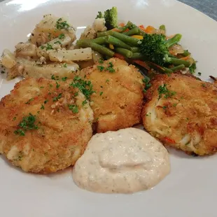 Do you love Crab Cakes? We have them available as Appetizers and as Dinner!