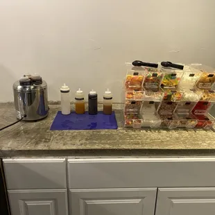 Sauces and toppings for frozen yogurt