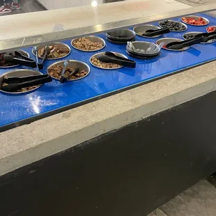 Self serve toppings