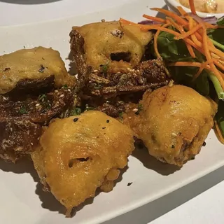 1. Crispy Soft Shell Crabs with Aioli