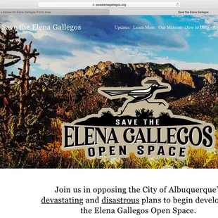 Please help protect this pristine land from CABQ development.