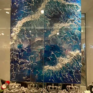 Large original piece from Jenna Wellein, seen during 6/26/2023