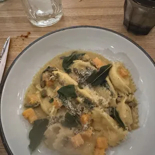 Butternut Squash &amp; Ricotta Agnolotti