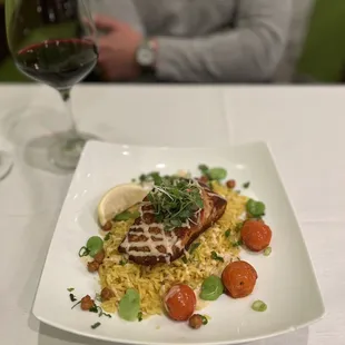 Pan Seared Salmon Filet