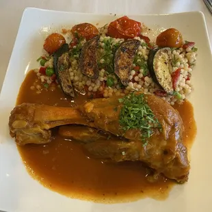 Braises Lamb Shank