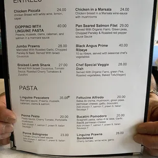 Entrees