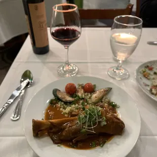 Braises Lamb Shank