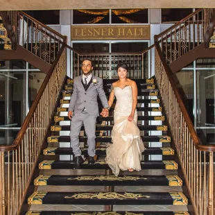 Our couple is ready to get away