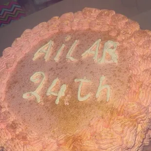 Birthday cake