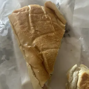 Half the Cuban sandwich was more than enough for me!