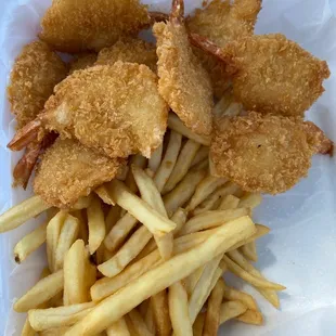 Fried Shrimp &amp; fries