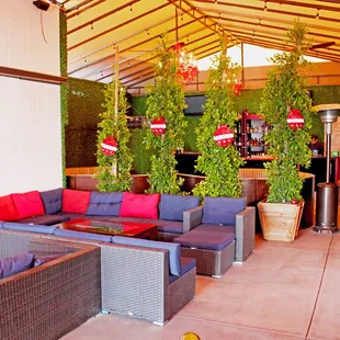 Lounge Seating Back Patio