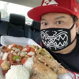 Lechon Special,Kalua Pig and Cabbage and Lechon Special