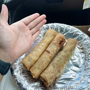 Beef Vegetable Lumpia