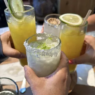 Coconut Margarita and other cocktails