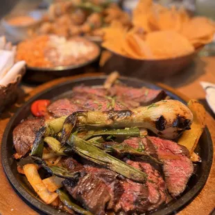 Skirt Steak Carne Asada Fajitas