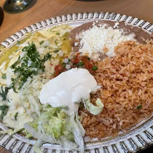 Dungeness Crab Enchiladas