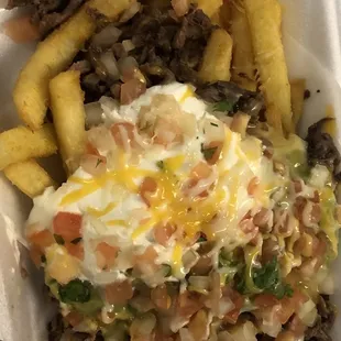 1/2 order carne asada fries. Soooo good