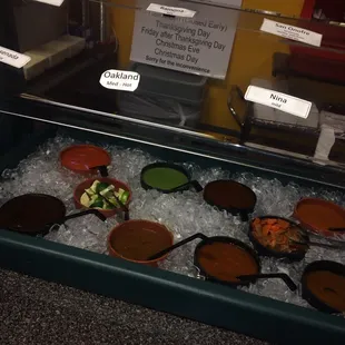 salsa bar