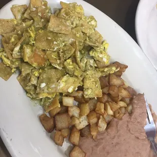 Green Chilaquiles!