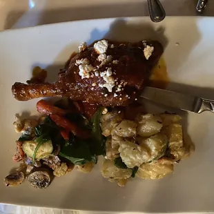 Lamb shank.