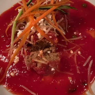 Meatballs appetizer