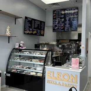 Front desk/order menu