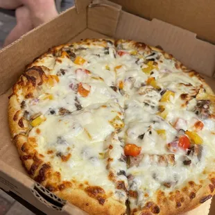 Philly Cheesesteak Pizza