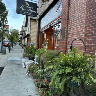  outside of restaurant