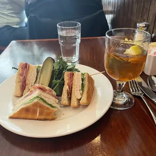 Chicken and bacon sandwich!