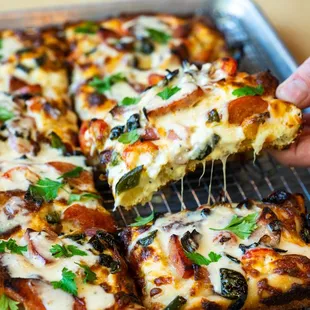 food, pizza