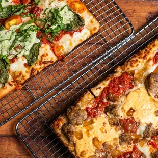 pizza, food