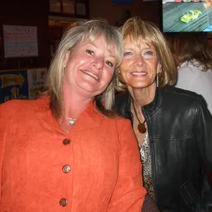 A Couple of local Patrons of Elephant Butte Inn and Tavern. See those smiles? They love to come by and enjoy the food and drink.