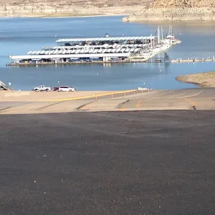 Amazing boat ramp.