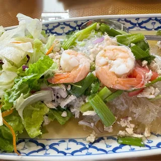 Glass Noodle Salad (Yum Woon Sen)