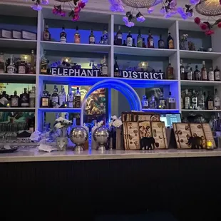 Bar area