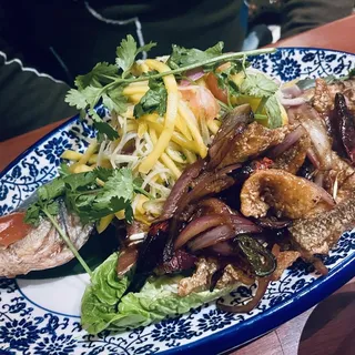 Fried Whole Tamarind Branzino