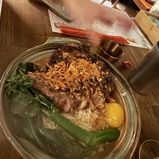 Crying Tiger With Garlic Rice