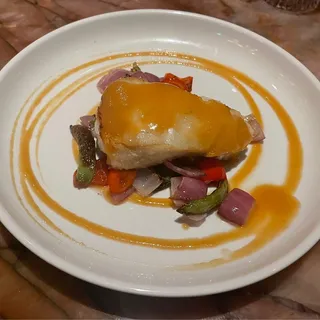 Miso Glazed Sea Bass