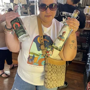 La Brujita Mezcal &amp; Frida Kahlo Blanco Tequila store spirit purchases