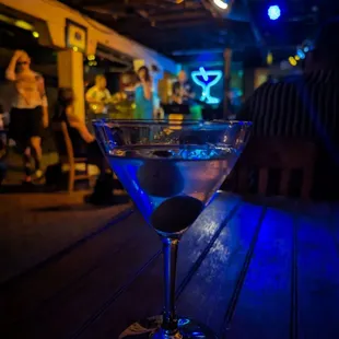 One of the best martinis I&apos;ve ever had, with house-made brine. And that jazz...divine!!