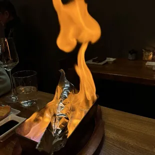 Flaming Seabass Roll